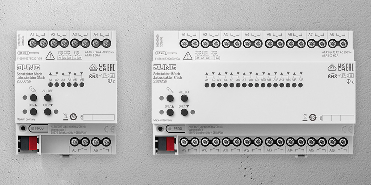 KNX Schalt- und Jalousieaktoren bei Elektroinstallation Maas in Zeitz