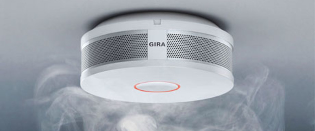 Gira Rauchwarnmelder bei Elektroinstallation Maas in Zeitz