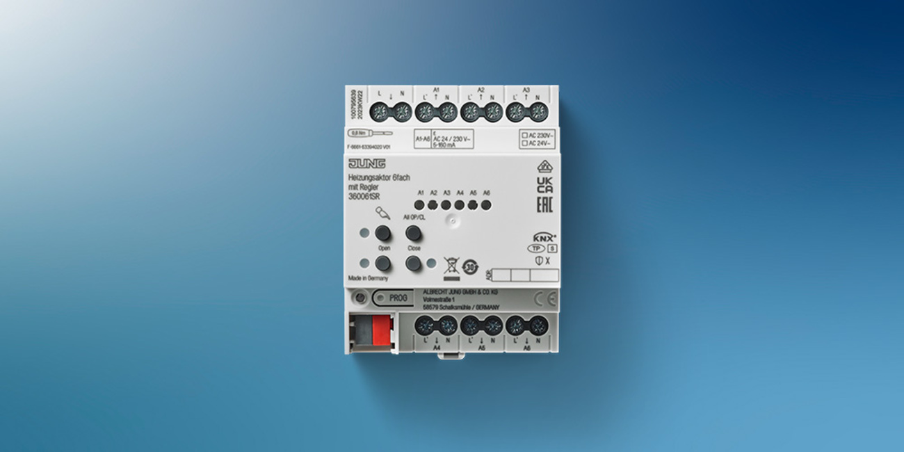KNX Heizungsaktor 6-fach bei Elektroinstallation Maas in Zeitz