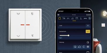 KNX RF Taster bei Elektroinstallation Maas in Zeitz