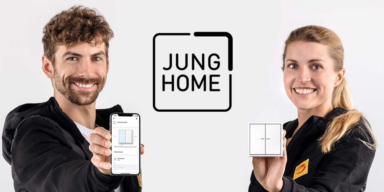 JUNG HOME bei Elektroinstallation Maas in Zeitz